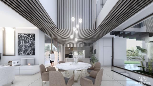 4 makuuhuone Huvila myytävänä paikassa La Nucia mukana uima-altaan 
autotalli - 1 650 000 € (Ref: 6871129)