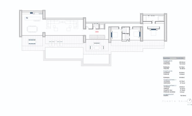 5 soverom Villa til salgs i Pinar del Advocat - Cometa, Teulada-Moraira med svømmebasseng garasje - € 2 350 000 (Ref: 7019527)