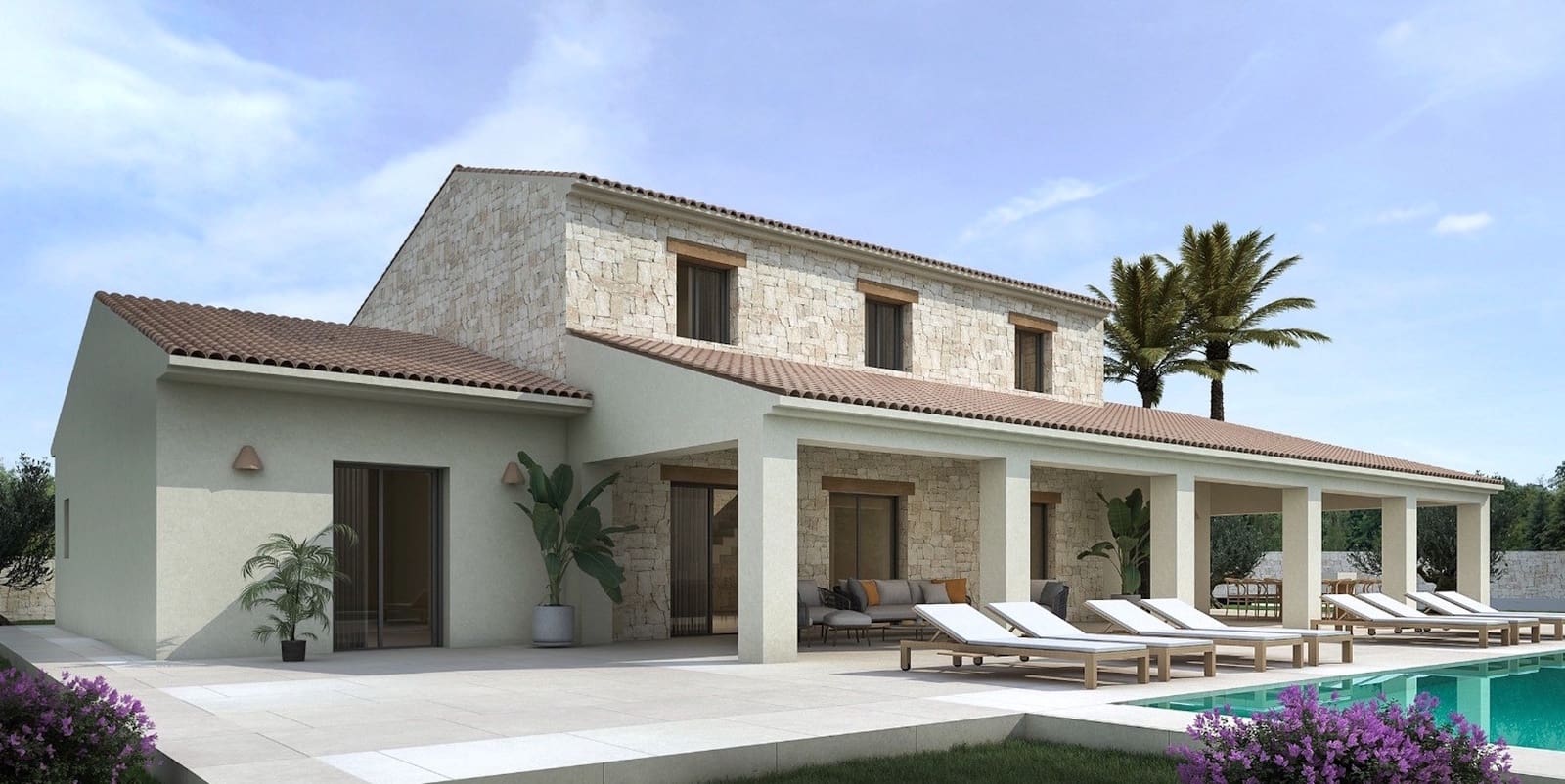 4 soverom Villa til salgs i Moraira med svømmebasseng garasje - € 1 695 000 (Ref: 7019529)
