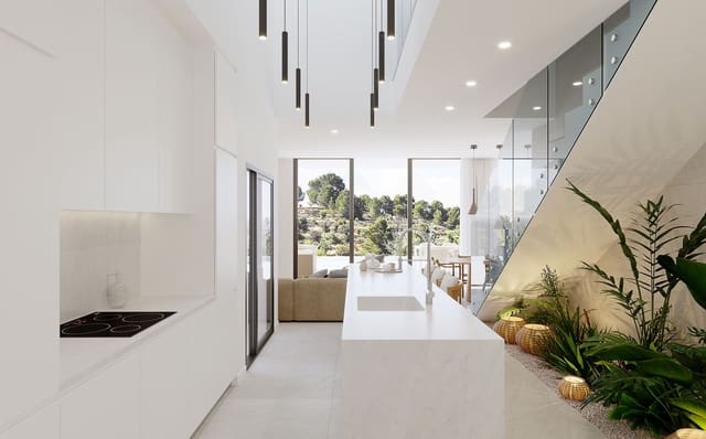 3 bedroom Villa for sale in Finestrat Pueblo, Finestrat with pool garage - € 949,000 (Ref: 7788238)