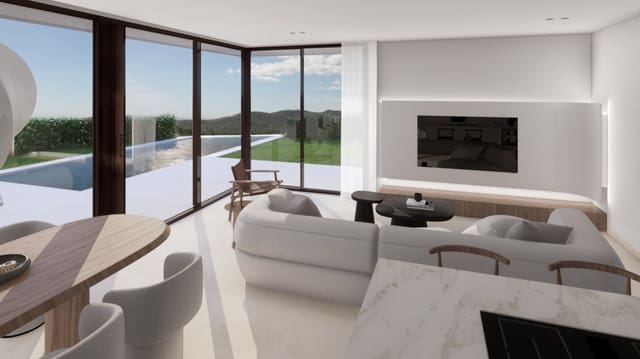 3 Zimmer Villa zu verkaufen in Finestrat Pueblo, Finestrat mit Pool Garage - 595.000 € (Ref: 8040483)