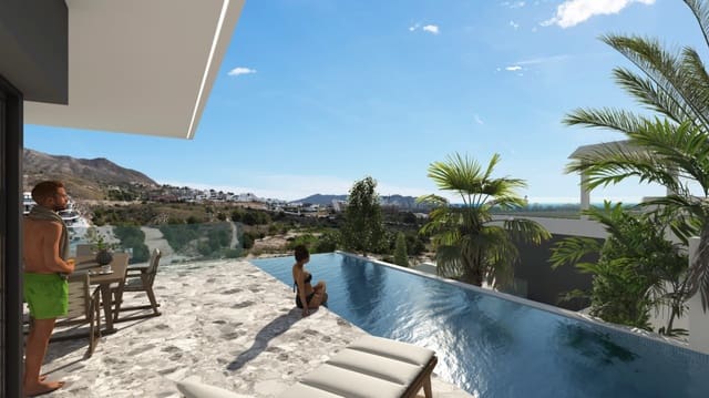 4 bedroom Villa for sale in Finestrat Pueblo, Finestrat with pool garage - € 1,375,000 (Ref: 8528890)