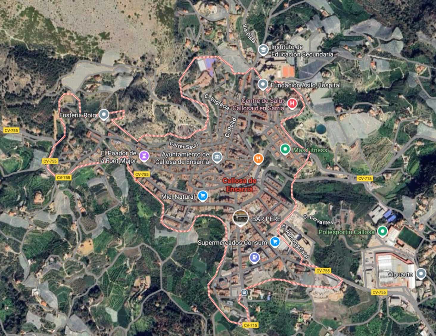 Solar/Parcela en Callosa d'En Sarrià en venta - 237.500 € (Ref: 8637159)
