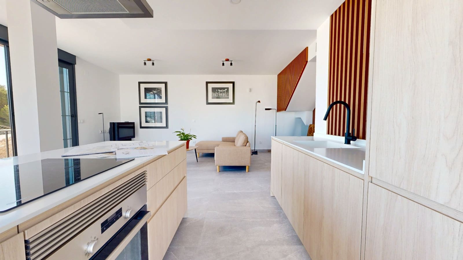 3 sovrum Semi-fristående Villa till salu i Polop med pool garage - 483 125 € (Ref: 8967663)