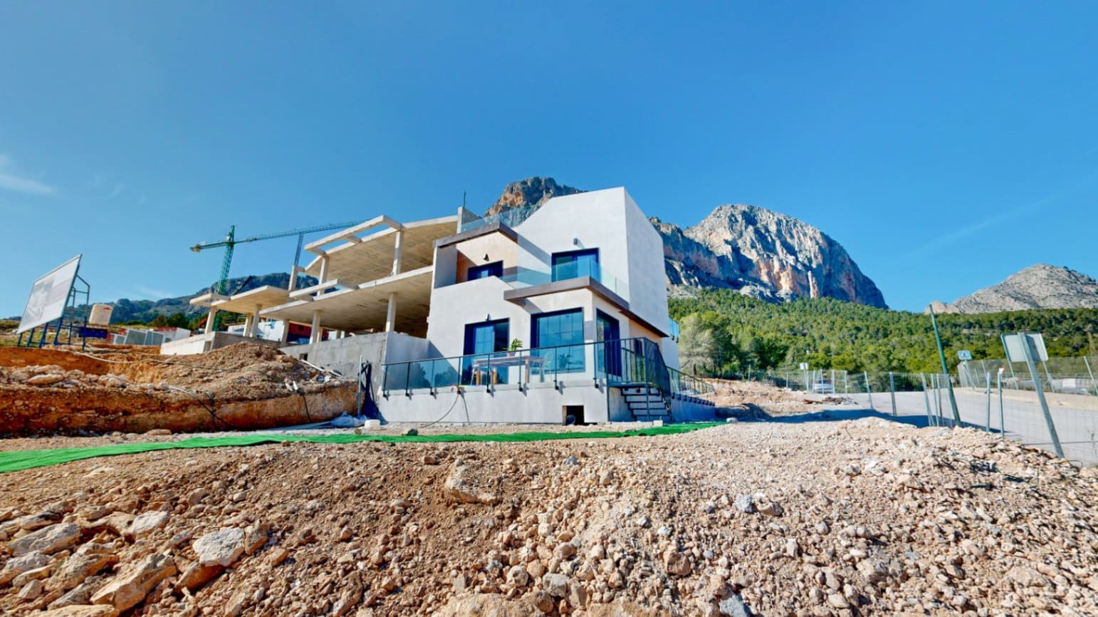 3 sovrum Semi-fristående Villa till salu i Polop med pool garage - 483 125 € (Ref: 8967663)