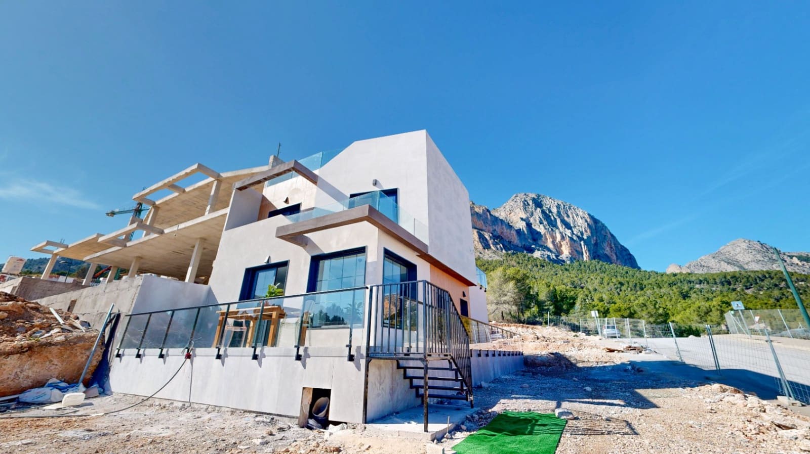 3 sovrum Semi-fristående Villa till salu i Polop med pool garage - 483 125 € (Ref: 8967663)