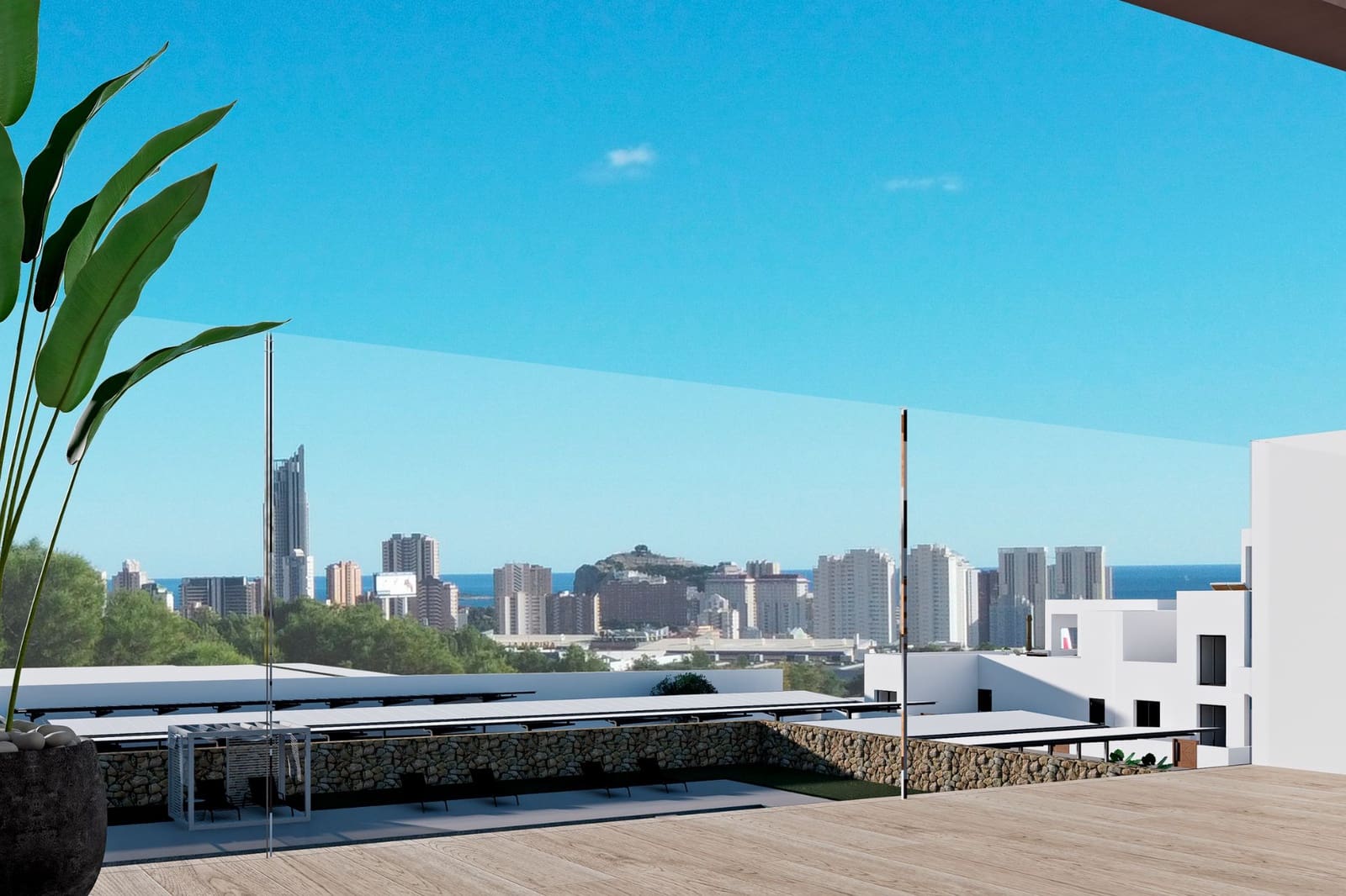 3 soveværelse Bungalow til salg i Finestrat med swimmingpool garage - € 379.900 (Ref: 9199920)