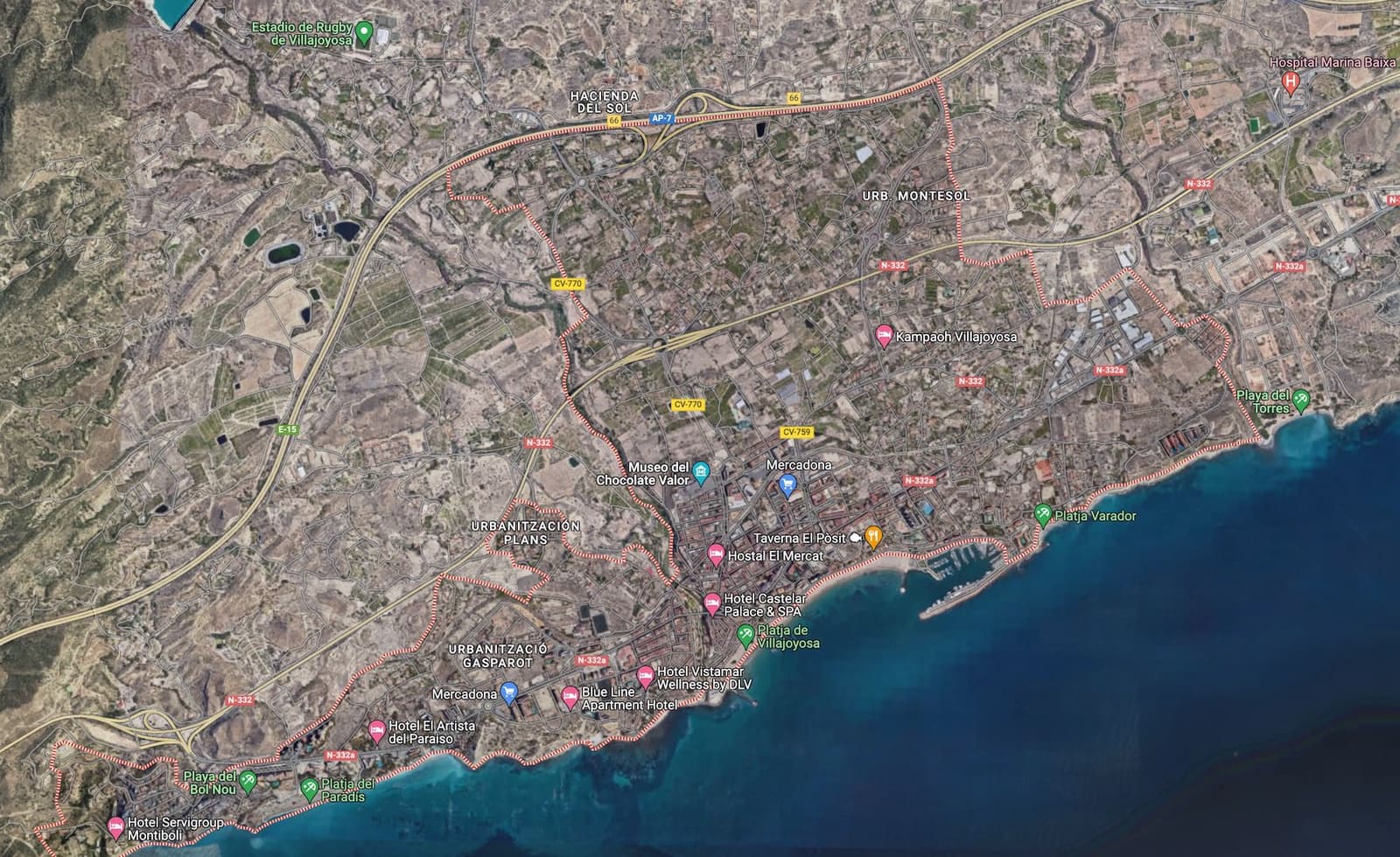 Byggetomt til salgs i La Villajoyosa / Vila Joiosa - € 1 150 000 (Ref: 9369076)