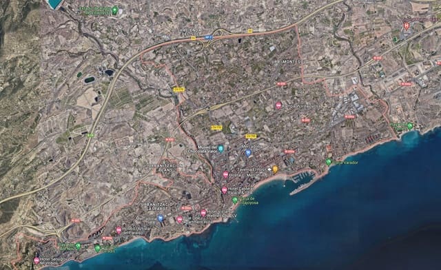 Byggetomt til salgs i Centro Urbano, La Villajoyosa / Vila Joiosa - € 250 000 (Ref: 9369077)