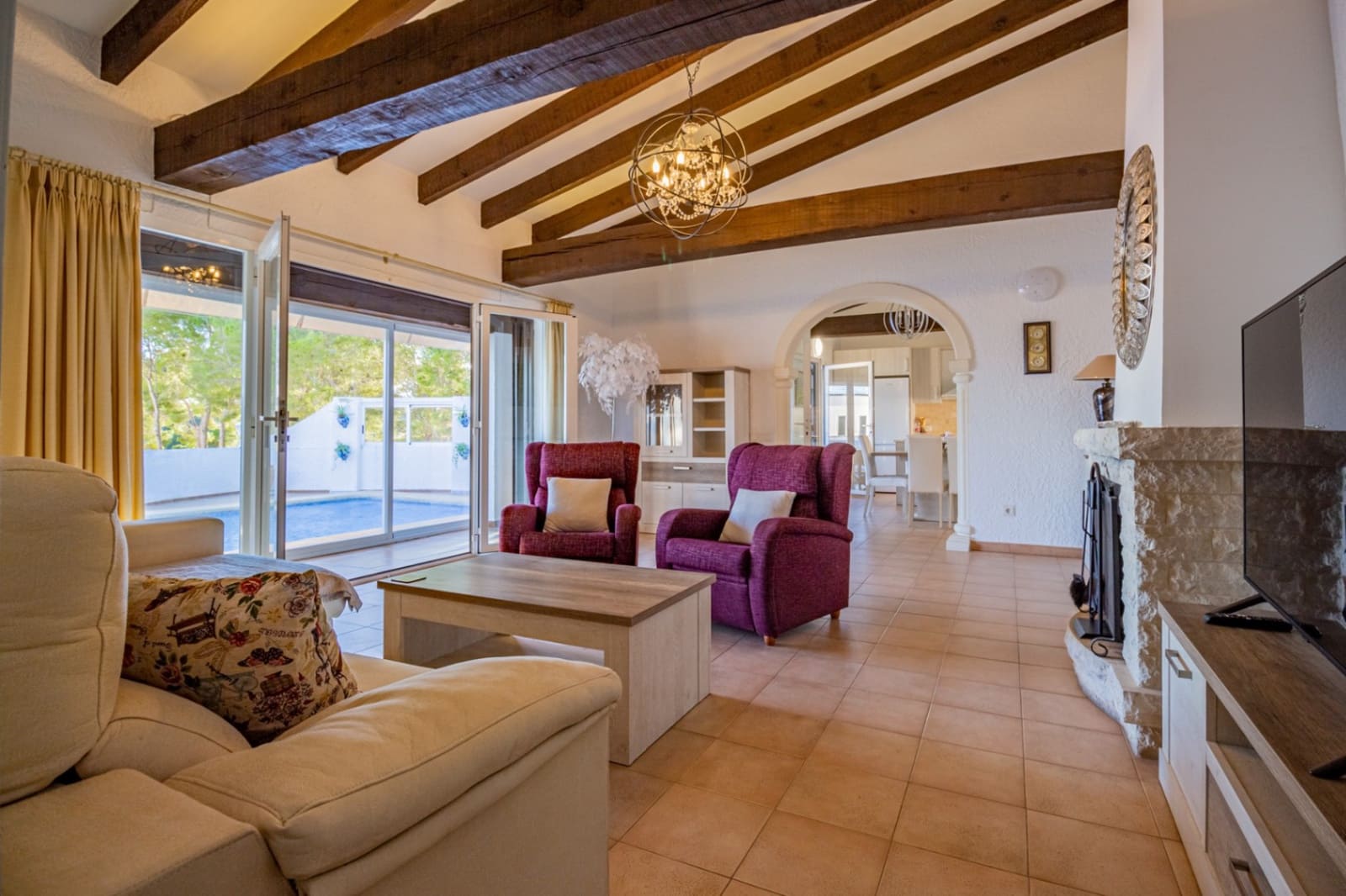 3 bedroom Villa for rent in Altea la Vella with pool garage - € 2,700 (Ref: 9412936)