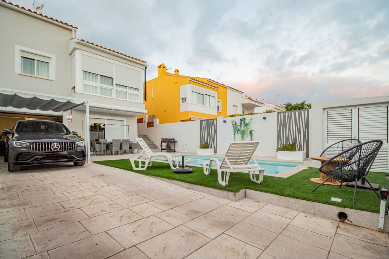 3 chambre Villa/Maison Semi-Mitoyenne à vendre à La Nucia avec piscine garage - 474 000 € (Ref: 9451501)