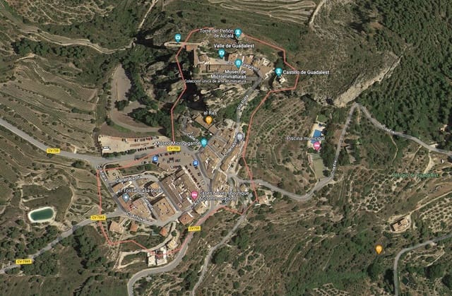 Byggegrund til salg i Guadalest - € 200.000 (Ref: 9566547)