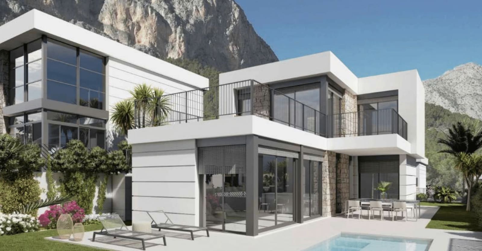 3 bedroom Villa for sale in Polop with pool garage - € 503,000 (Ref: 9733874)