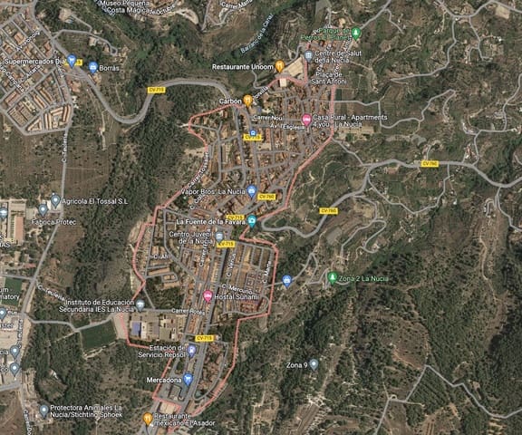 Terrain à Bâtir à vendre à La Nucia Pueblo  , La Nucia - 25 000 € (Ref: 9810376)