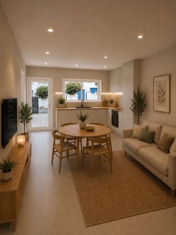 2 bedroom Semi-detached Villa for rent in Albir, Alfaz del Pi / L'Alfàs del Pi with garage - € 2,950 (Ref: 9844373)