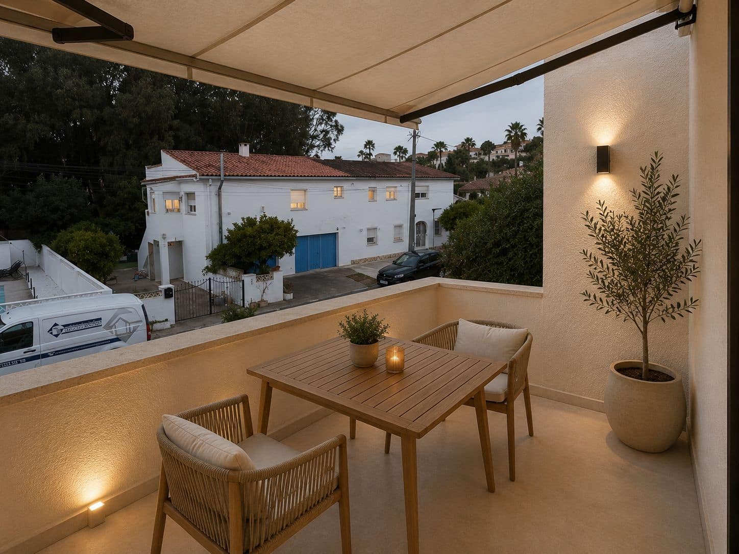 2 bedroom Semi-detached Villa for rent in Albir with garage - € 2,950 (Ref: 9844373)