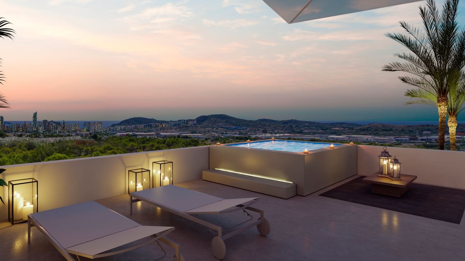 1 Zimmer Apartment zu verkaufen in Finestrat mit Pool Garage - 289.000 € (Ref: 9914795)