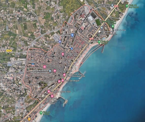 Byggegrund til salg i Galera de las Palmeras, Altea - € 190.000 (Ref: 9932043)