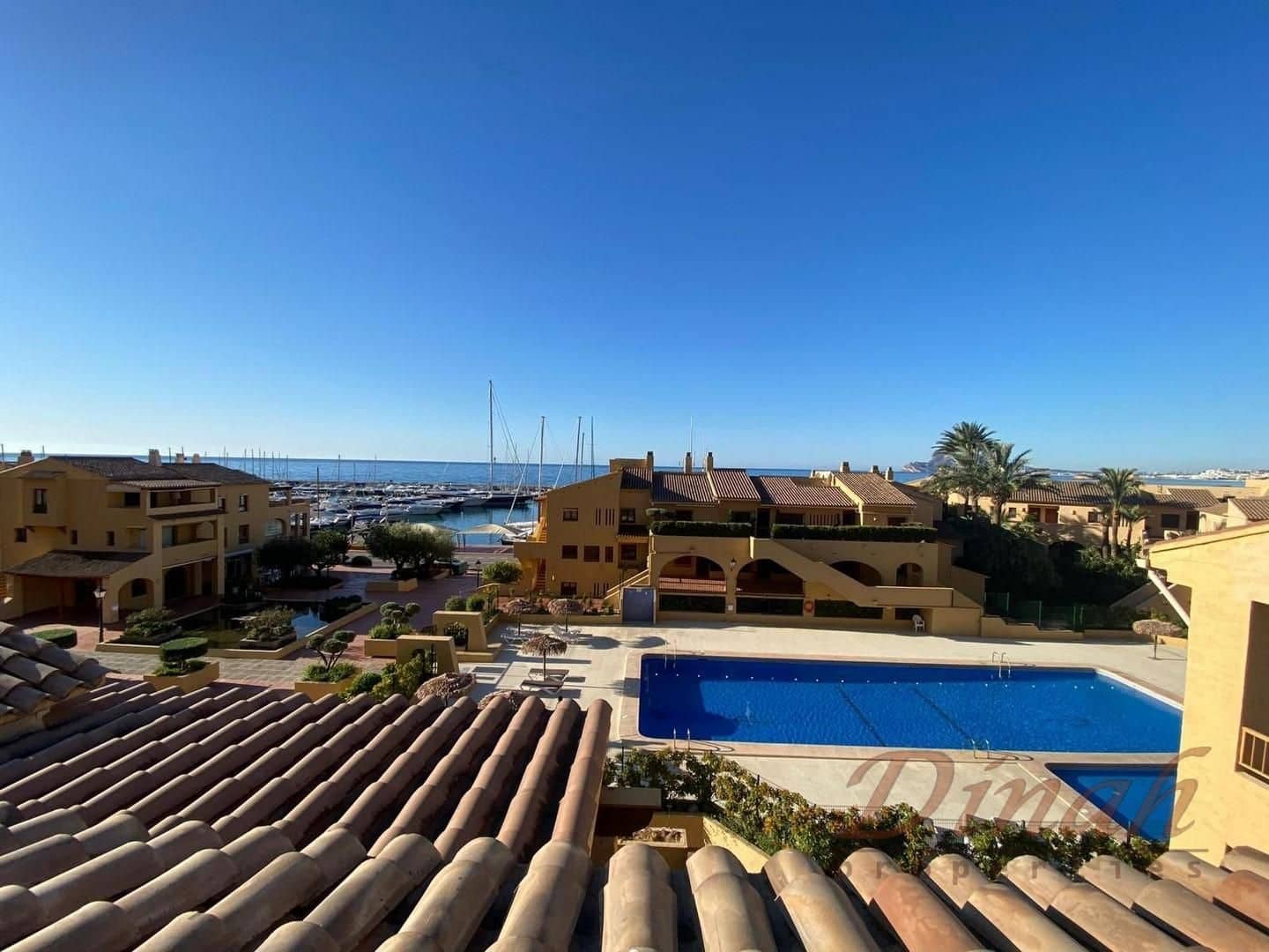 3 Zimmer Apartment zu vermieten in Altea mit Pool Garage - 1.300 € (Ref: 10036319)