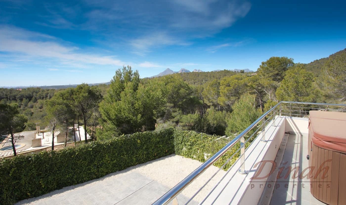 4 soverom Villa til leie i Altea la Vella med svømmebasseng garasje - € 5 000 (Ref: 10088808)