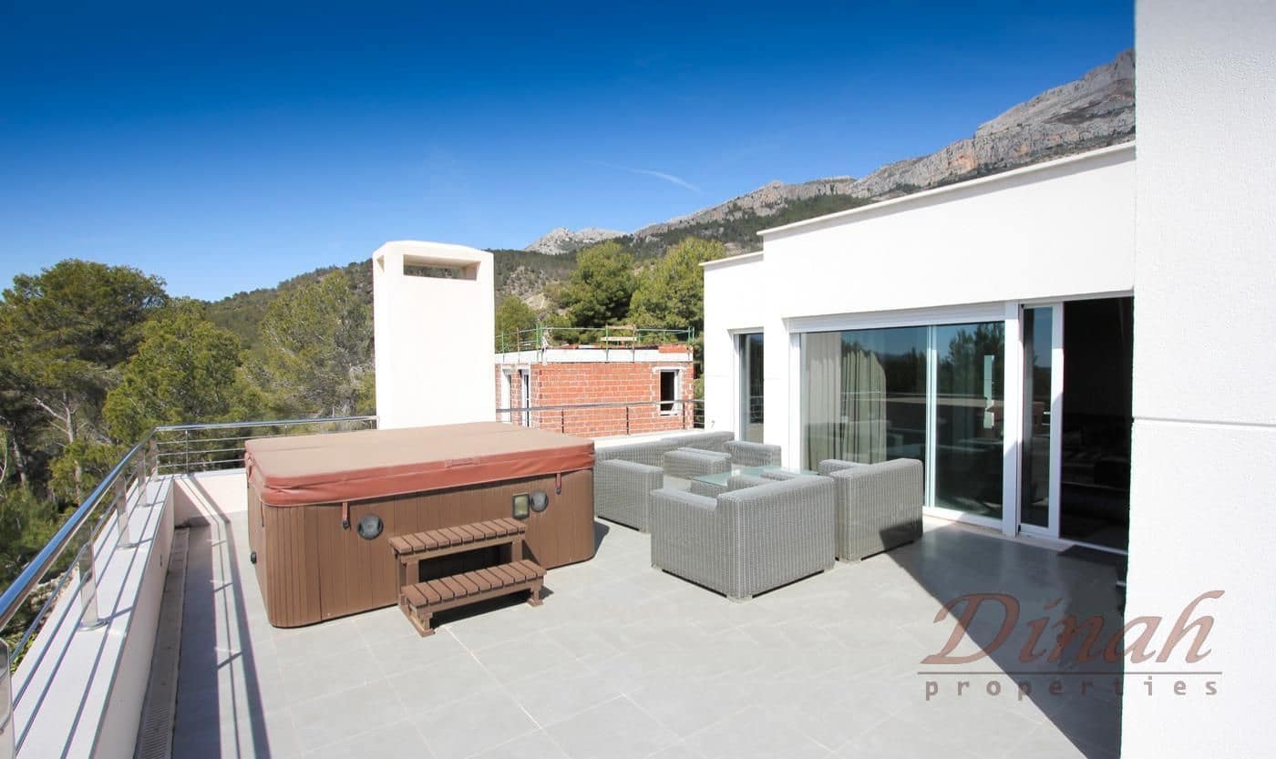 4 soverom Villa til leie i Altea la Vella med svømmebasseng garasje - € 5 000 (Ref: 10088808)