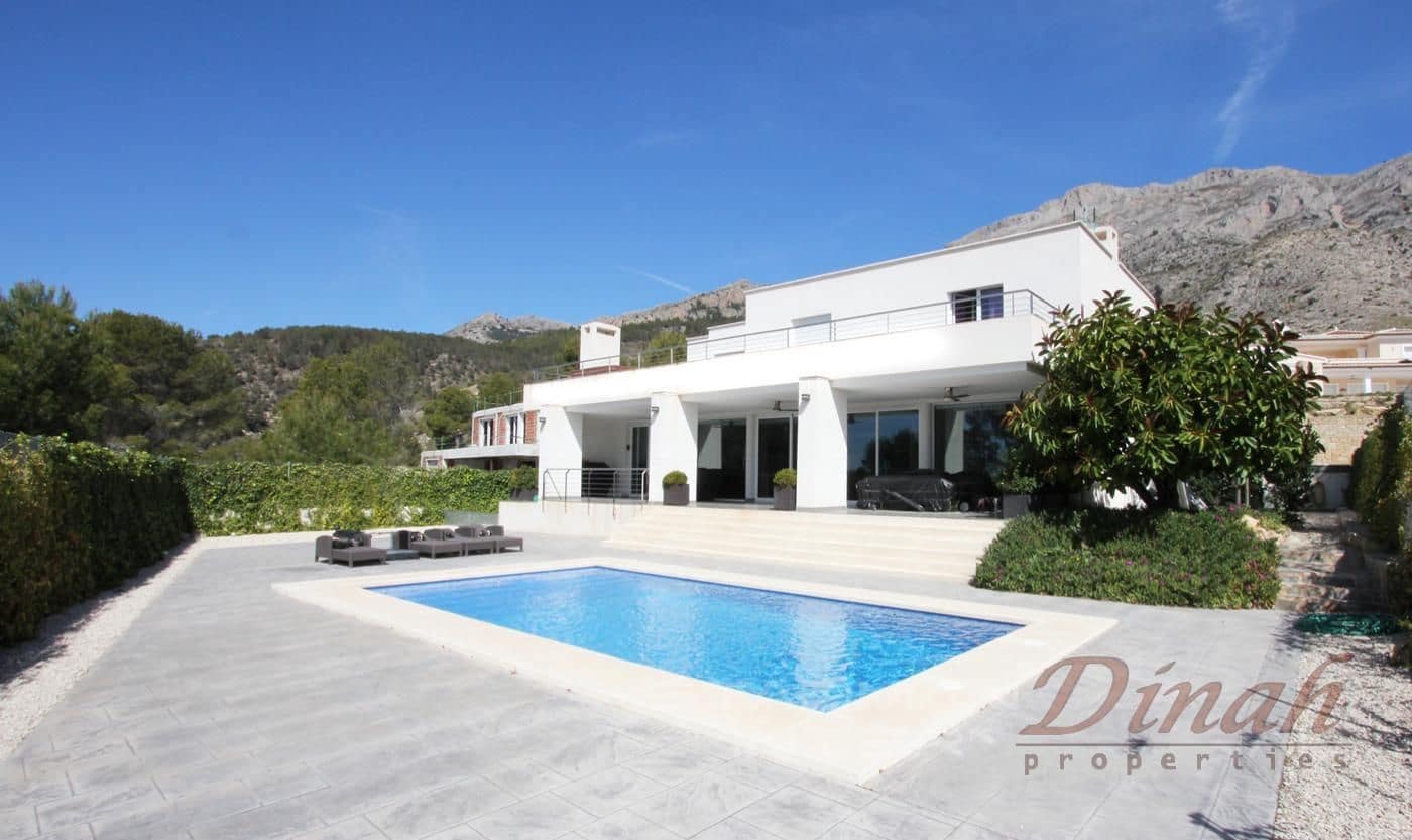 4 soverom Villa til leie i Altea la Vella med svømmebasseng garasje - € 5 000 (Ref: 10088808)