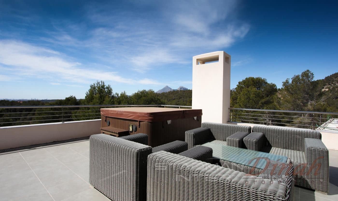 4 soverom Villa til leie i Altea la Vella med svømmebasseng garasje - € 5 000 (Ref: 10088808)