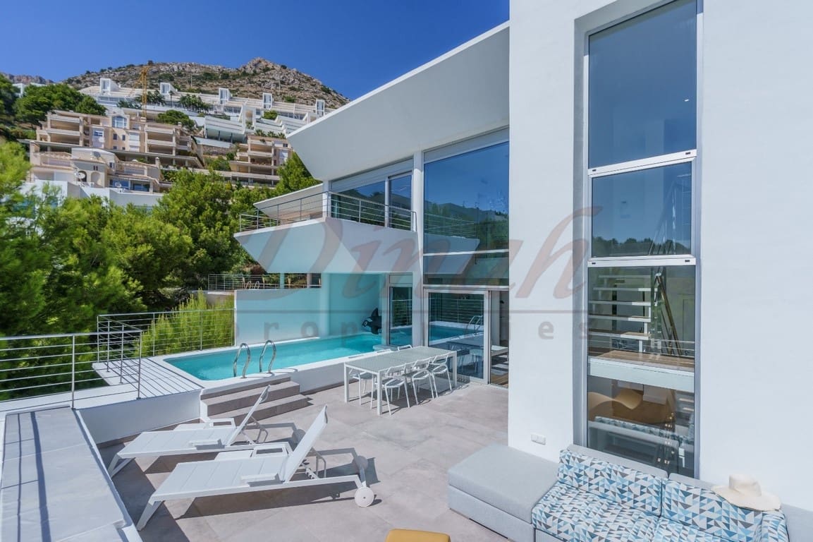 5 sypialnia Willa do wynajęcia w Altea z basenem garażem - 3 000 € (Ref: 10135578)