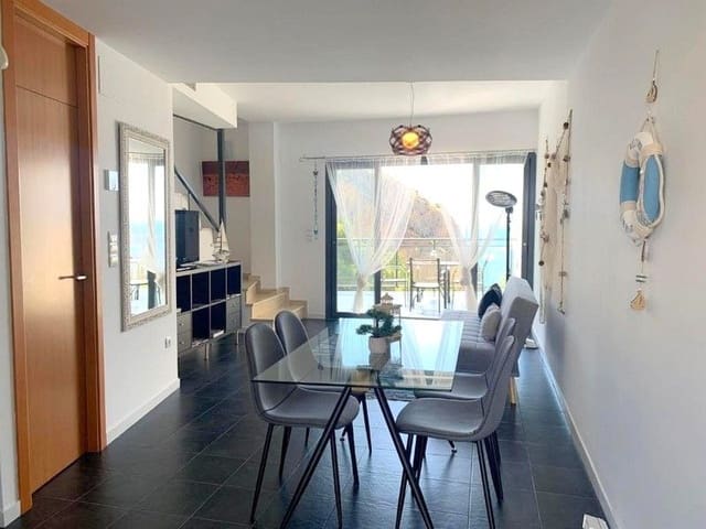 Maison de Ville de 3 chambres à louer à Calpe / Calp avec piscine garage - 1 500 € (Ref: 8827207)