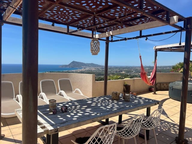 2 soveværelse Penthouse til salg i Altea la Vella, Altea med swimmingpool garage - € 410.000 (Ref: 8859501)
