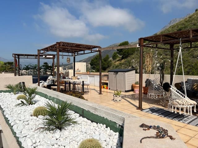 2 soveværelse Penthouse til salg i Altea la Vella, Altea med swimmingpool garage - € 410.000 (Ref: 8859501)