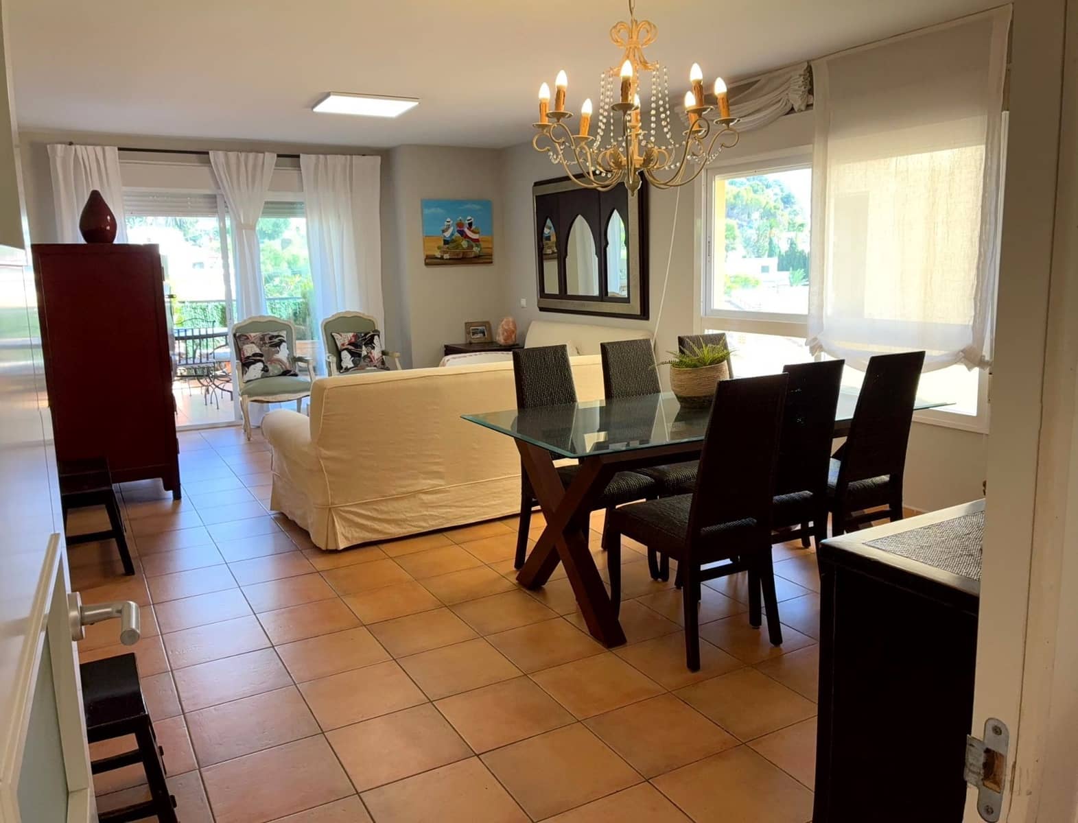 2 sypialnia Apartament do wynajęcia w Altea z basenem garażem - 1 300 € (Ref: 9334354)