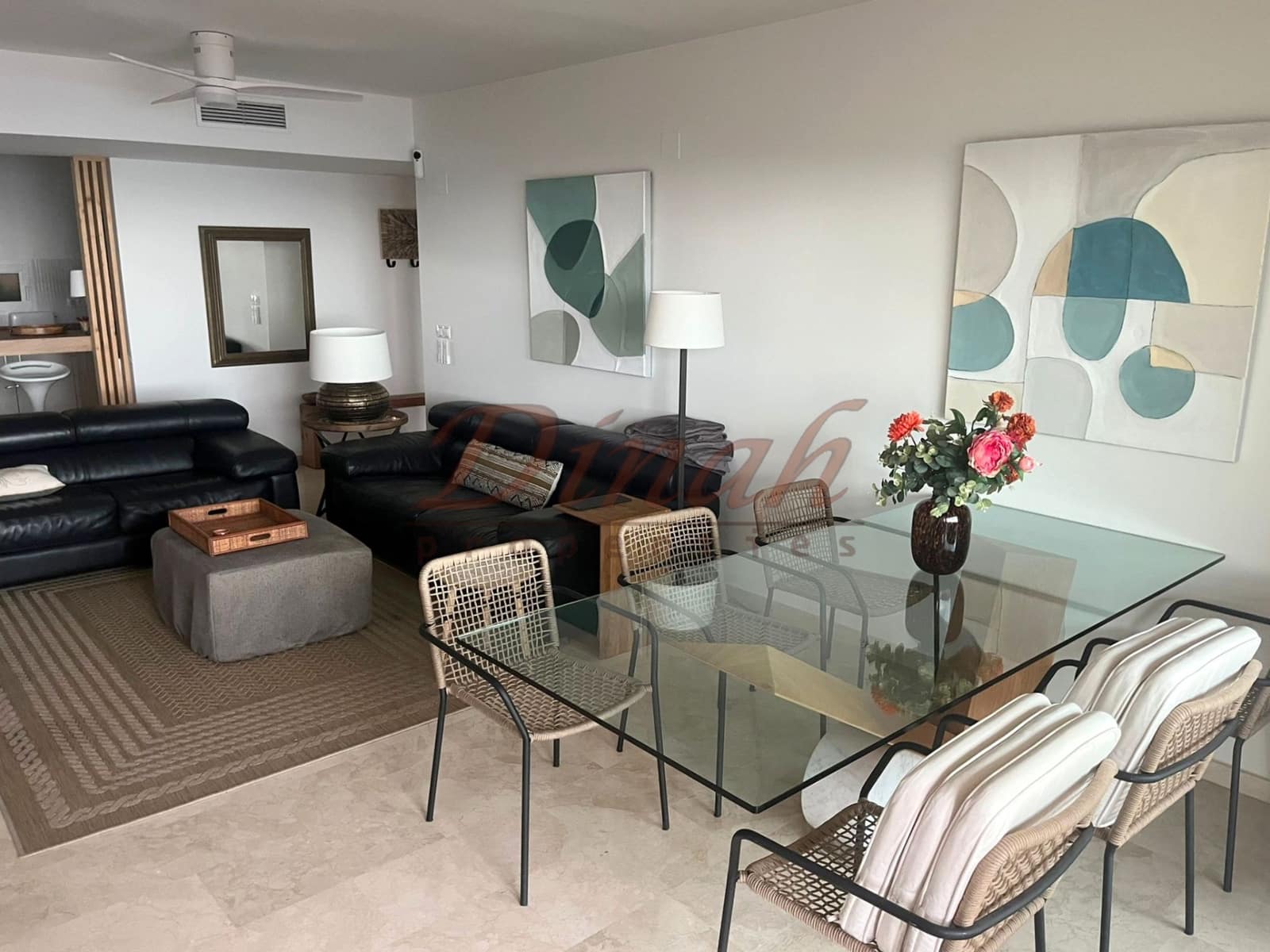 3 sovrum Lägenhet att hyra i Altea med pool garage - 1 750 € (Ref: 9651189)