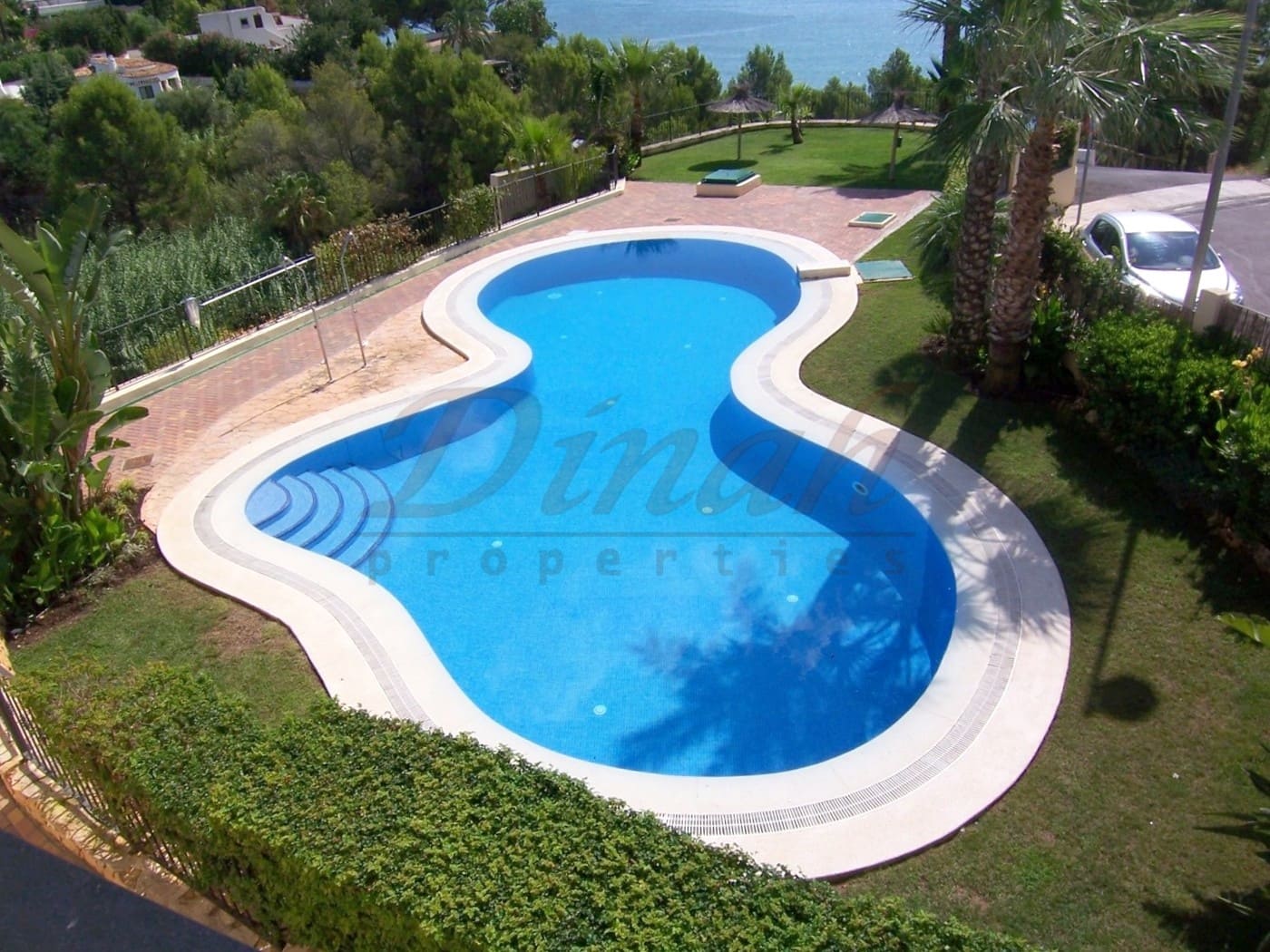 2 sovrum Lägenhet att hyra i Altea med pool garage - 1 100 € (Ref: 9889700)