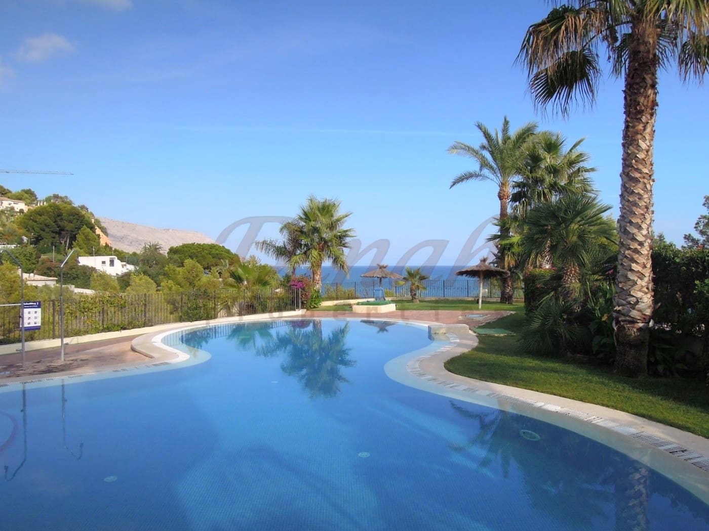 2 sovrum Lägenhet att hyra i Altea med pool garage - 1 100 € (Ref: 9889700)