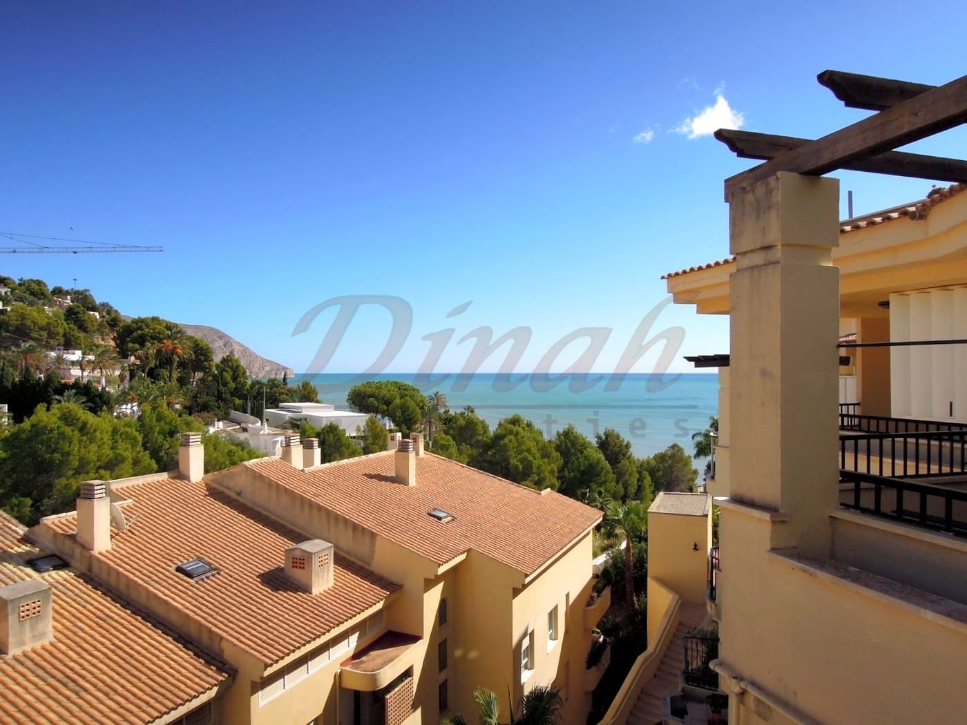 2 sovrum Lägenhet att hyra i Altea med pool garage - 1 100 € (Ref: 9889700)