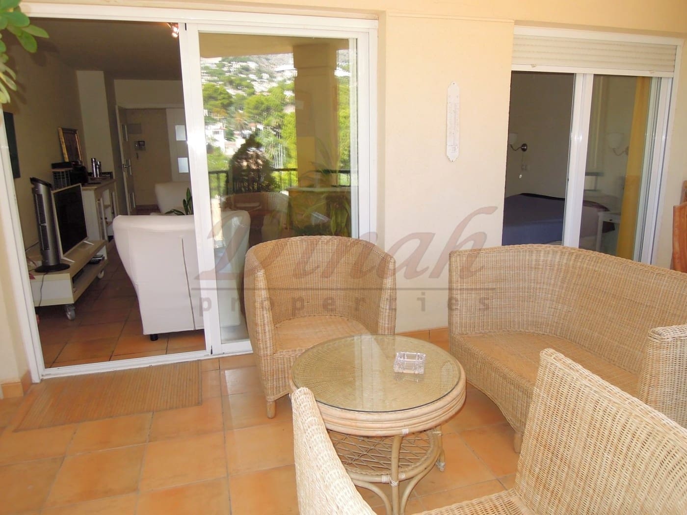 2 sovrum Lägenhet att hyra i Altea med pool garage - 1 100 € (Ref: 9889700)