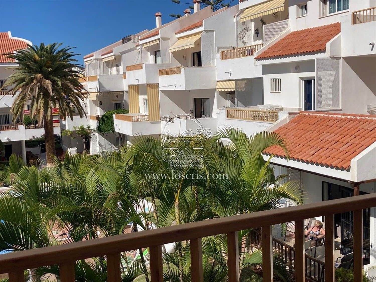 1 soverom Leilighet til salgs i Los Cristianos med svømmebasseng garasje - € 298 000 (Ref: 9550734)