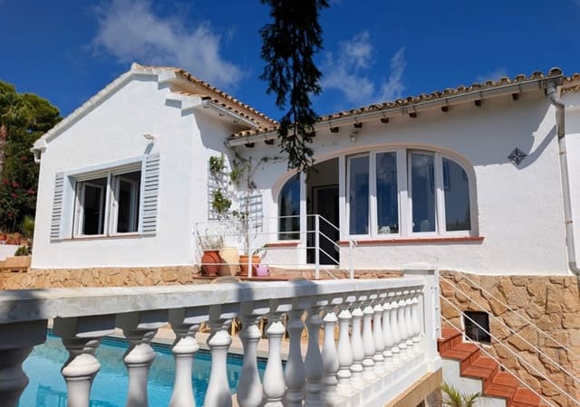 3 slaapkamer Villa te koop in Moraira, Teulada-Moraira met zwembad garage - € 699.000 (Ref: 10021308)