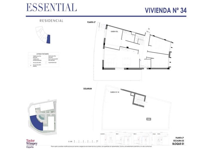 3 soveværelse Penthouse til salg i Javea / Xabia med swimmingpool garage - € 595.000 (Ref: 10074507)