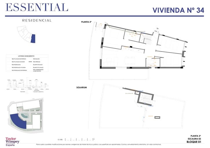 3 quarto Penthouse para venda em Javea / Xabia com piscina garagem - 595 000 € (Ref: 10079898)