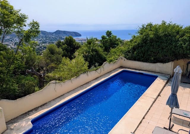 4 sovrum Villa till salu i Moraira, Teulada-Moraira med pool garage - 849 000 € (Ref: 10100752)