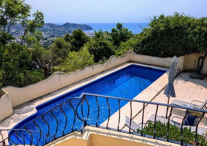 4 sovrum Villa till salu i Moraira med pool garage - 849 000 € (Ref: 10100752)