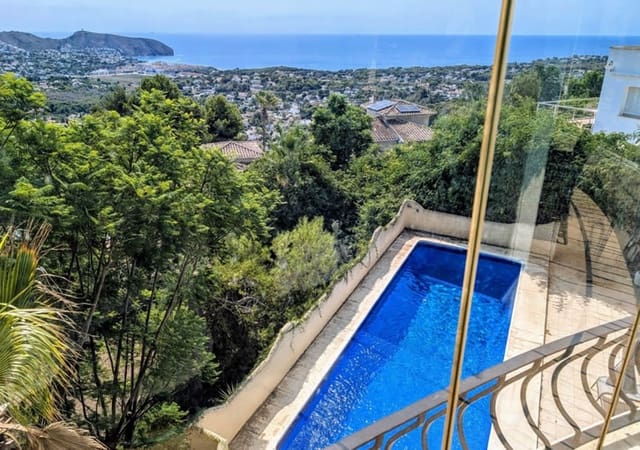 4 sovrum Villa till salu i Moraira, Teulada-Moraira med pool garage - 849 000 € (Ref: 10100752)