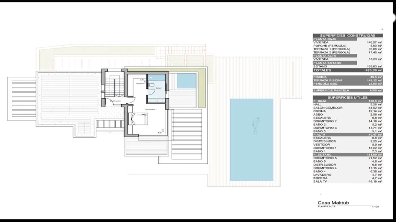 Chalet de 5 habitaciones en Javea / Xàbia en venta con piscina garaje - 2.200.000 € (Ref: 8713454)