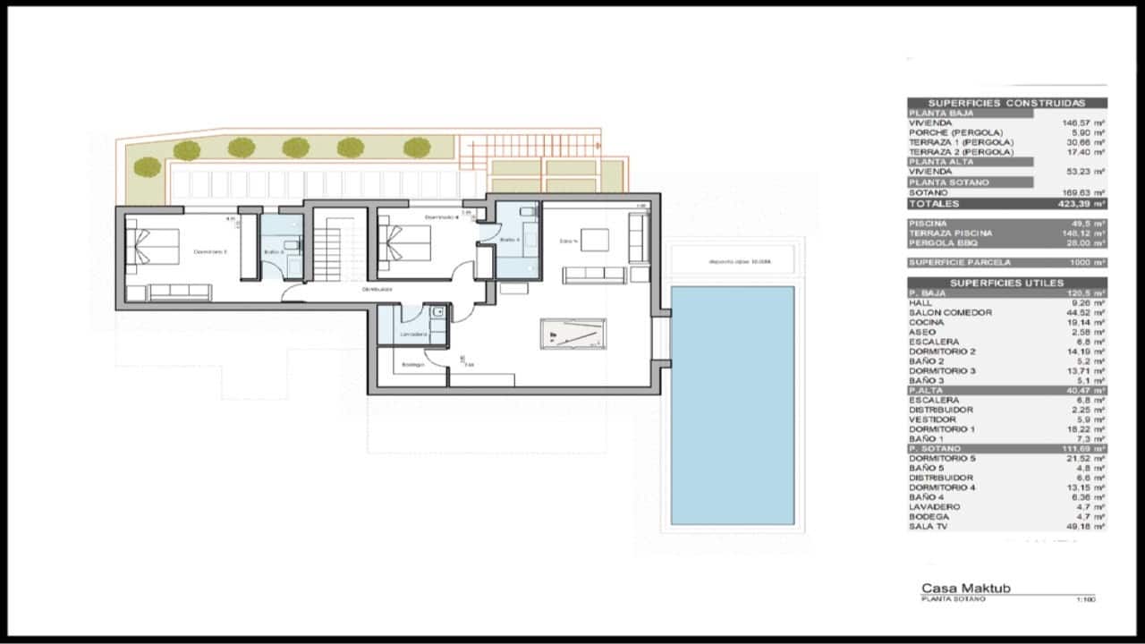 Chalet de 5 habitaciones en Javea / Xàbia en venta con piscina garaje - 2.200.000 € (Ref: 8713454)