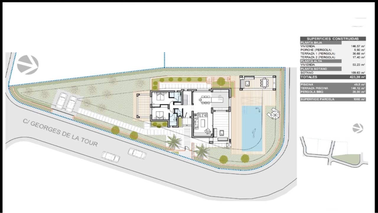 Chalet de 5 habitaciones en Javea / Xàbia en venta con piscina garaje - 2.200.000 € (Ref: 8713454)