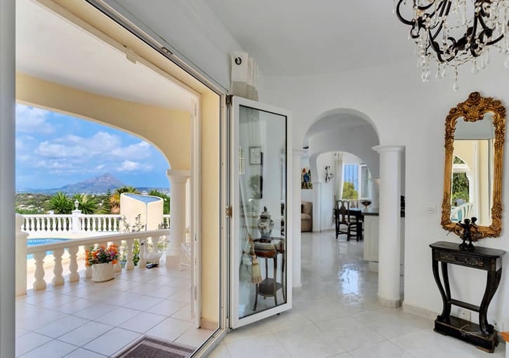 Chalet de 3 habitaciones en Javea / Xàbia en venta con piscina garaje - 850.000 € (Ref: 9216653)