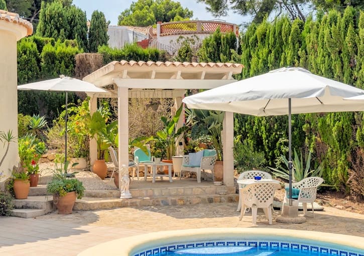 Chalet de 3 habitaciones en Javea / Xàbia en venta con piscina garaje - 850.000 € (Ref: 9216653)