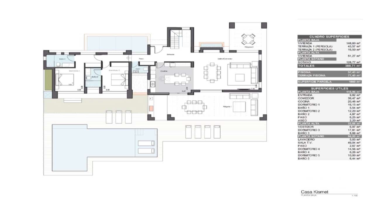 5 bedroom Villa for sale in Javea / Xabia with pool garage - € 2,175,000 (Ref: 9356445)